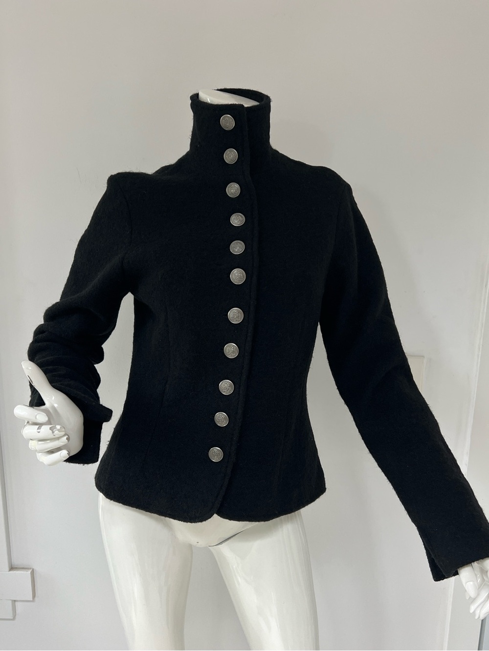 Vintage SABRINA Touch of Austria  wool  women’s Jacket  Goth/Military/Steampunk